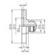 Gesipa Bocchino articolato di ricambio PG 17/29 K per testa grande K 11 e K 14-1
