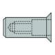 Gesipa CAP-Blindnietmuttern Alu Senkkopf M 6 x 9 x 25