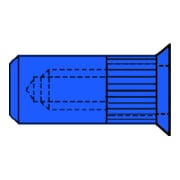 Gesipa CAP-Blindnietmuttern Stahl Senkkopf