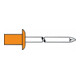 Gesipa CAP rivets aveugles cuivre/acier 3,2 x 7,5
