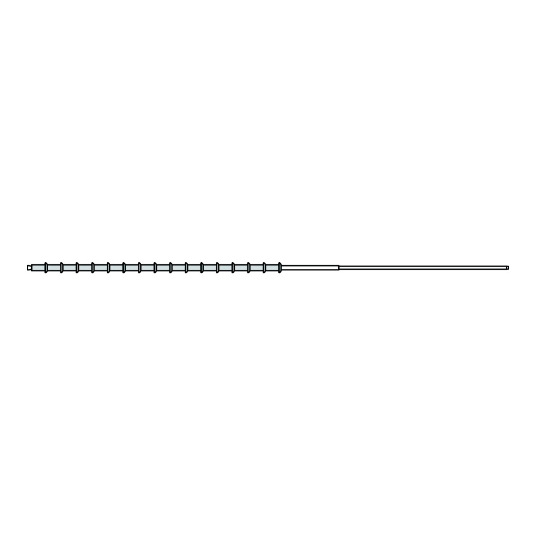 Gesipa Caricatore per rivetti ciechi G-Speed alluminio, testa svasata 2x4,0 S
