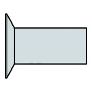 Gesipa Caricatore per rivetti ciechi G-Speed® alluminio, testa svasata 4,0x8,5, L=L4: 485mm, oversize