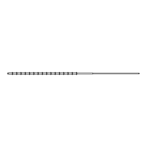 Gesipa Caricatore per rivetti ciechi G-Speed® alluminio, testa tonda piatta 3,2x4 L=: 485mm, oversize