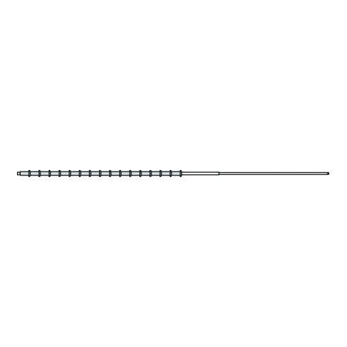 Gesipa Caricatore per rivetti ciechi G-Speed® alluminio, testa tonda piatta 4,0x5,5, L=L4: 485mm, oversize