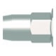 Gesipa écrous aveugles écrous hexagonaux petite tête A4 acier inoxydable M 6 x 9 x 15,5