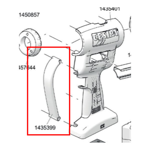 Gesipa Ersatzteil Gerätebügel AccuBird