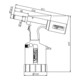 Gesipa Strumento di regolazione per bulloni di serraggio TAURUS 3, 4,8mm Magna-Grip®-3