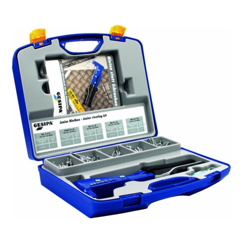 Gesipa Junior Nietbox mit Standard-Blindnieten