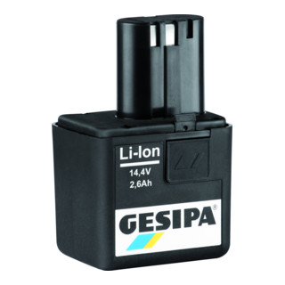Gesipa Li-Ion Schnellwechselakku 14,4 V (2,6 Ah)