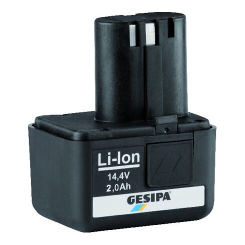 Gesipa Li-Ion snelwissel accu, capaciteit: 2,0 Ah