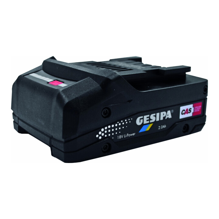 Gesipa Li-Ion snelwissel accu, capaciteit: 2,0 Ah