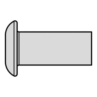 Gesipa magazijn blindklinknagel G-Speed® Alu platte ronde kop 3.2 x 4 Lengte: 485 mm Overmaats