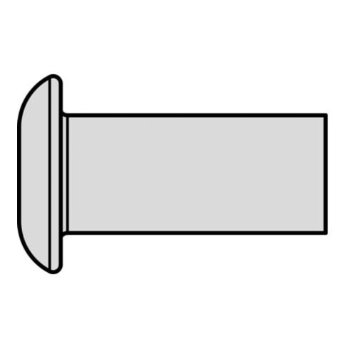 Gesipa Magazin-Blindniet G-Speed® Alu Flachrundkopf 3,2x 7,0 Länge: 510 mm Standardgröße