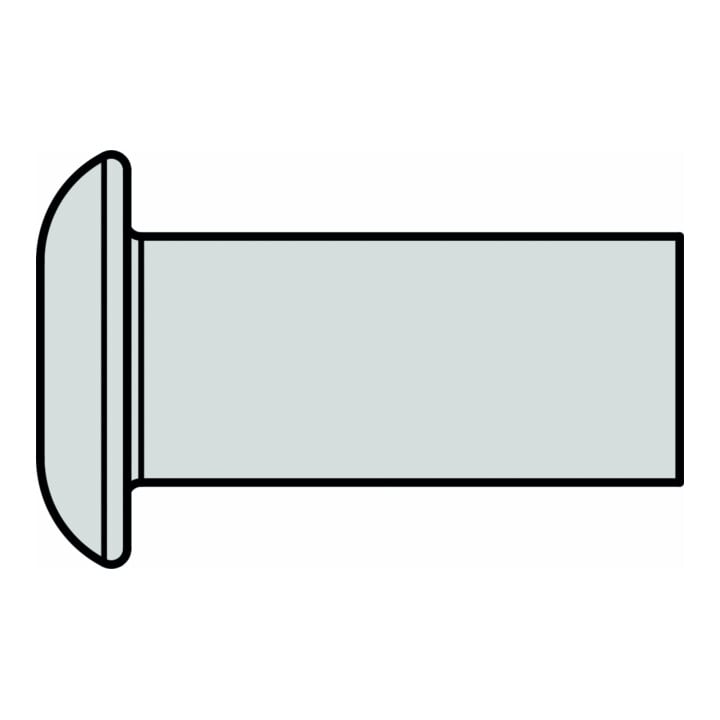 Gesipa Magazin-Blindniet G-Speed® Alu Flachrundkopf 4,0 x 4,0 Länge: 485 mm Standardgröße
