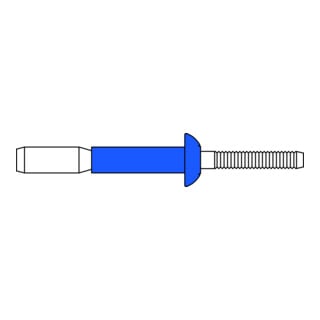 Gesipa Mega Grip Blindklinknagel Staal