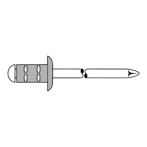 Gesipa Mini-Pack PolyGrip Alu/Stahl 3,2 x 8