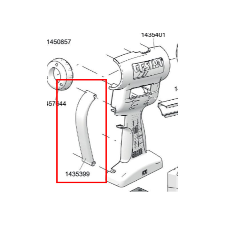Gesipa pièce de rechange AccuBird