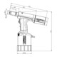 Gesipa Pistola per rivetti ciechi TAURUS 2-3