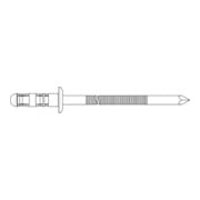 Gesipa Poly-Bulb Blindniete Alu/Stahl 4,8 x 11