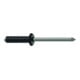 Gesipa PolyGrip Blindniete Alu/Nirosta 4,8 x 15 F RAL 9005 Tiefschwarz