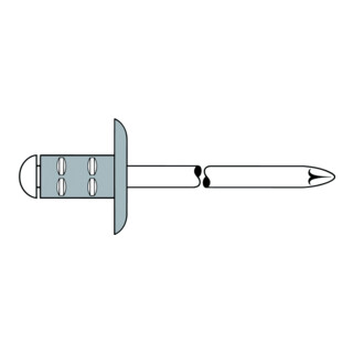 ART 88475 PolyGrip Multi-study blindklinknagel aluminium/staal galv.