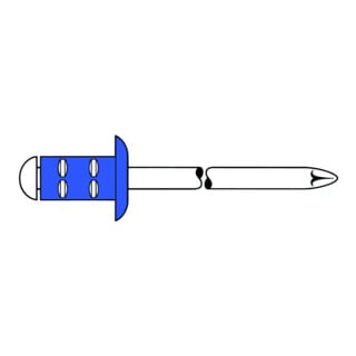 PolyGrip multigrip schacht blindklinknagels vorm A