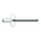 Gesipa PolyGrip PolyGrip Rivet aveugle à tige multiple acier/galvanisé K 12 4 x 13 S