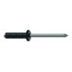 Gesipa PolyGrip Rivet aveugle Alu/Nirosta 4,8 x 15 F RAL 9005 noir profond