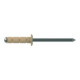 Gesipa PolyGrip Rivets aveugles Alu/Nirosta 4,8 x 25 RAL 1015 Ivoire clair