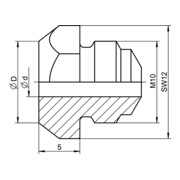 Gesipa reservedeel mondstuk 16/20