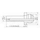 Gesipa reservedeel mondstuk 17/20 speciaal lengte 25 mm-1