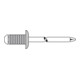Gesipa Rivet aveugle cannelé Alu/Acier Ø 4,0 mm x 8,0 mm