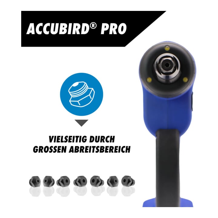 GESIPA Riveteuse sans fil AccuBird Pro, Type: CAS