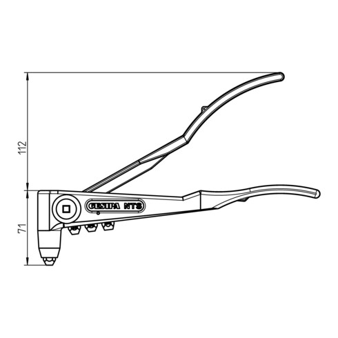 Gesipa Rivettatrice manuale NTS