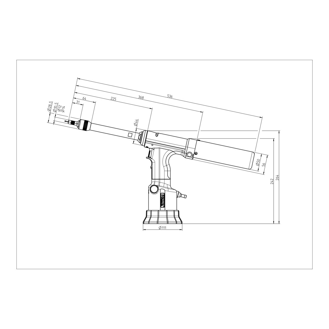 Gesipa Rivettatrice TAURUS 1 Speed Rivet