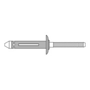 Gesipa Rivetti ciechi BULB-TITE, alluminio/alluminio 5,2x19,1 EPDM-1