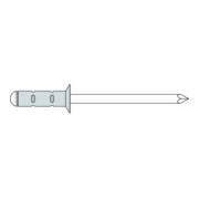 Gesipa Rivetti ciechi PolyGrip, alluminio/acciaio