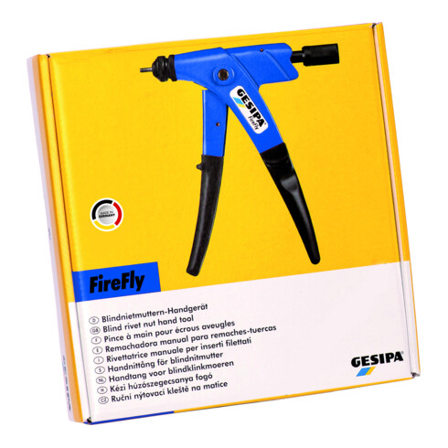 Gesipa Utensile manuale per Dadi per rivetti ciechi FireFly M5 in scatola