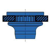 Gesipa SoftGrip® Blindnietmutter Stahl K13-4