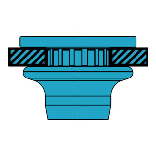 Rivet aveugle Gesipa SoftGrip® acier inoxydable
