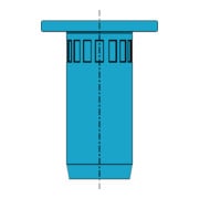 Gesipa SoftGrip® écrou à rivet aveugle acier inoxydable A2 M6x 9x21,5 K16 KB 0,5-4,5-2