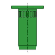 Gesipa SoftGrip® écrou à rivet aveugle acier inoxydable A4 M6 X 9 X 20 K16 KB 4.5-6.5-2