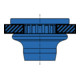 Ecrou rivet aveugle Gesipa SoftGrip® acier K16-4
