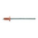 GESIPA Spenglerniete Kupfer/Stahl Flachrundkopf 3,2 x 6