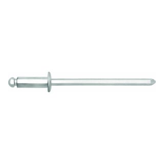 GESIPA Spenglerniete Stahl/Stahl Flachrundkopf 3,2 x 6