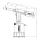 Gesipa Strumento di regolazione per rivetti ciechi TAURUS 4 per bulloni di sicurezza da 6,4mm C6L-3