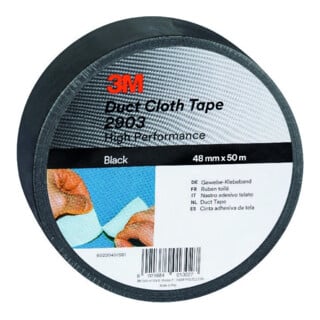Gewebeband Scotch® 2903 schwarz L.50m B.48mm Rl.3M