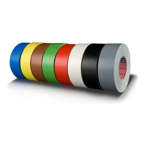 tesa® 4651 Premium Gewebeband 50 m × 50 mm schwarz