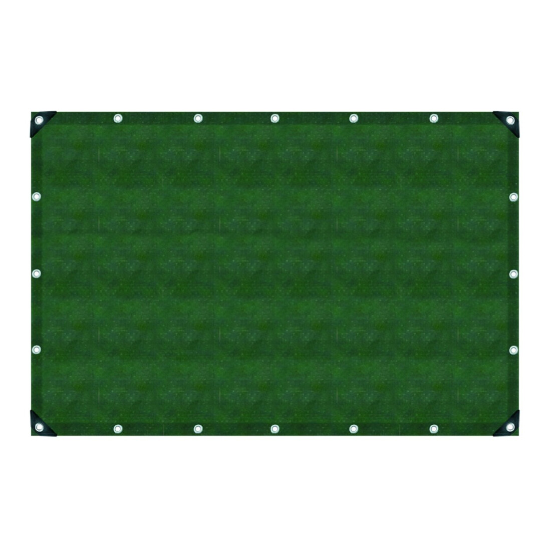 Gewebeplane oliv 5x6m UV-stabilis. Ösen 50 cm