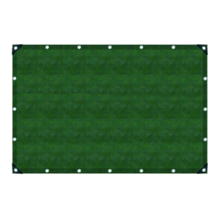 Gewebeplane oliv 6x10m UV-stabilis. Ösen 50 cm